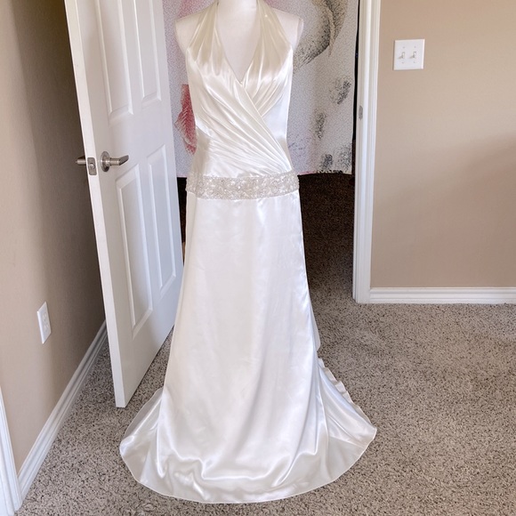 Hollywood style wedding dress adjustable strain - Picture 5 of 11